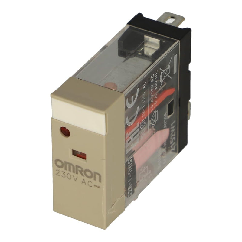 [Australia - AusPower] - G2R-1-SN 230AC (S) | G2R-1-SN 230AC(S) | 125344 | OMRON Relay, Plug-in, 10A, 230VAC, 5 PIN, SPDT, MECH & LED Indicators, Label Facility 