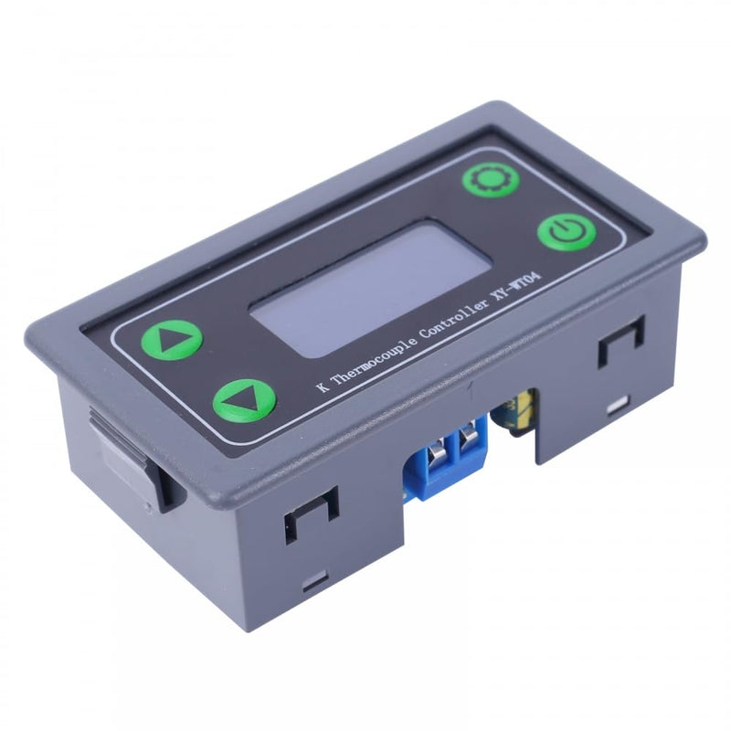 [Australia - AusPower] - DONGKER XY-WT04 High Temperature Digital Thermostat,-99-999 ℃ 1m K-Type Thermocouple Temperature Sensor LCD Display 10A Relay Switch Controller 