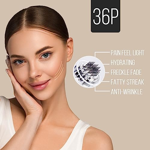 36 Pin Needle Cartridge for Dermapen M5 M7 N2 and E30 | Pack of 10 | Compatible with Dr. Pen Only | Surgical Steel Needle | Hair and Skin Restoration, Improving Scars