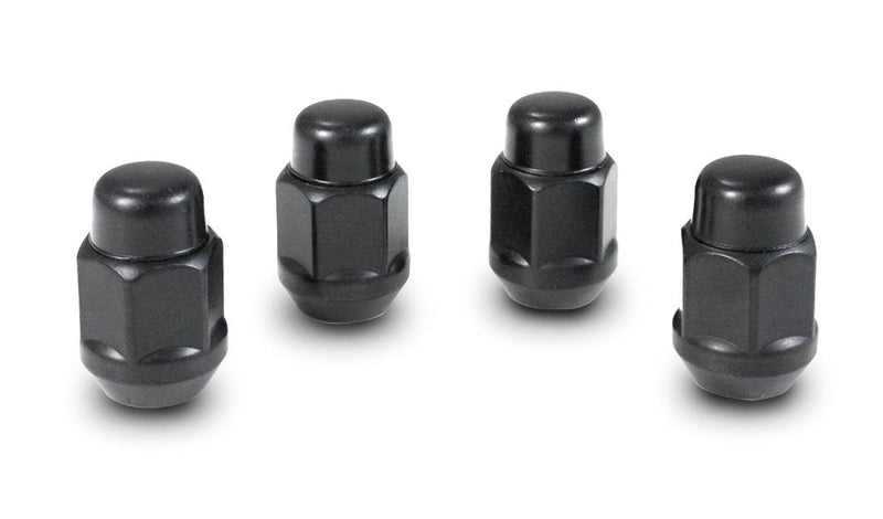 Gorilla Automotive 91147BCB Acorn Bulge Black Chrome Lug Nuts (14mm x 1.50 Thread Size) 14-mm X 1.50