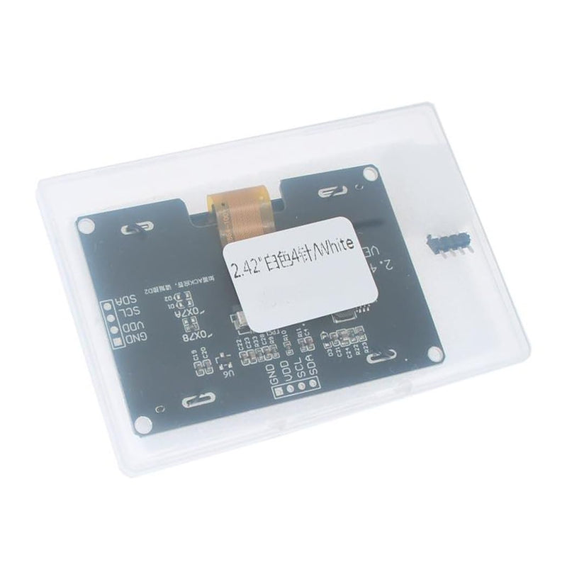 [Australia - AusPower] - HiLetgo 2.42" SSD1309 128x64 OLED Display Module 2.42 Inch OLED LCD Display Module IIC I2C 4 Pin or SPI 7 Pin Optional White 