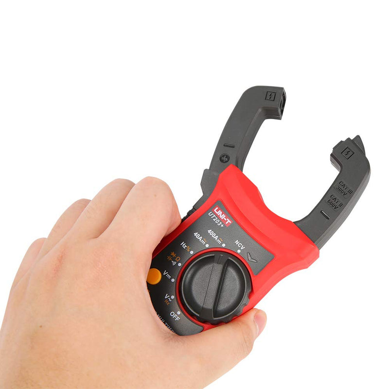 [Australia - AusPower] - UT203+ Digital Clamp Meter Multifunction Electrician Current Measurement with True RMS, NCV Intelligent (UT203+) UT203+ 