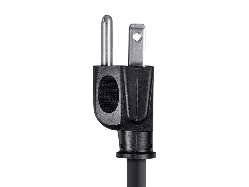 [Australia - AusPower] - Monoprice 6ft 16AWG Power Extension Cord Cable - SJT 16/3C NEMA 5-15P TO NEMA 5-15R (13A/125V) AP301+SP506 - Black 6 Feet 1 Pack 