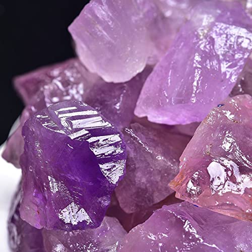 Erliway Amethyst Raw Crystal Stone Large 1.25-2.0" Healing Crystals