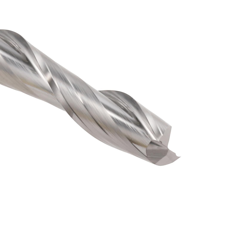 [Australia - AusPower] - CNC Router Bits 1/8" Shank CNC Bit End Mill 1/16" Cutting Dia Flat Nose Carbide Endmill Two Flute Spiral Upcut Milling Cutter Tool Set for Wood PVC MDF Hardwood (1/16 in, 10) 1/16 in 