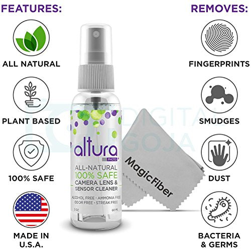 Altura Photo Camera Cleaning Kit, APS-C Sensor Cleaner for DSLR Mirrorless