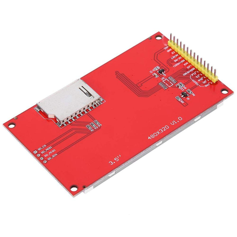 [Australia - AusPower] - LCD Screen Module, 3.5Inch 480 x 320 TFT LCD Display Module, 4 Wire SPI Interface, ILI9488 Driver Chip, Mini TFT Display Module for Electronic DIY, 3.3V~5V 