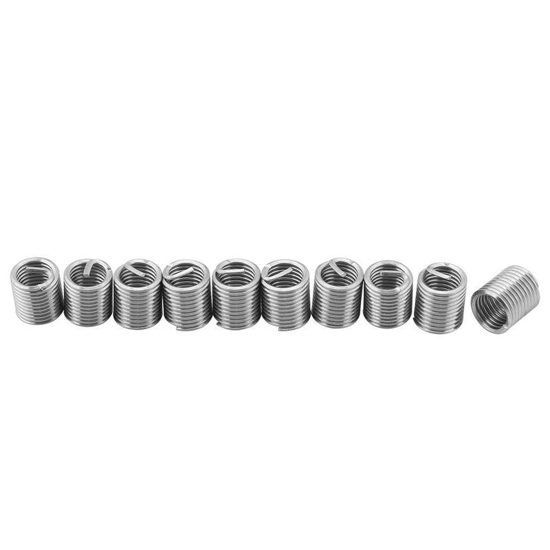 [Australia - AusPower] - Wire Insert Thread, 60pcs Stainless Steel Wire Screw Sleeve Thread Repair Kit M3 M4 M5 M6 M8 M10 for Automotive Repairs 