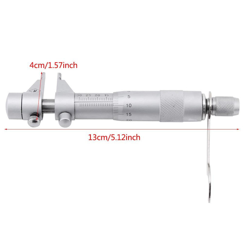 Internal Micrometer, 5-30mm 0.01mm Inner Dimension Micrometer Inner Diameter Hole Diameter Precision Gauge