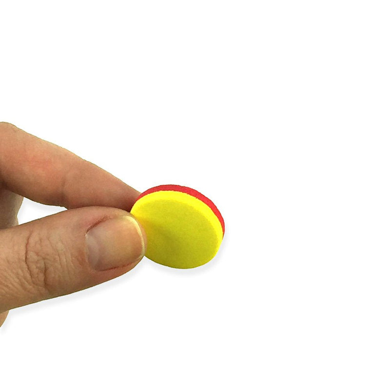 [Australia - AusPower] - EAI Education QuietShape® Foam Double-Sided Magnetic Two-Color Counters - Set of 200 