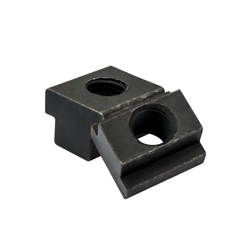 [Australia - AusPower] - 4pcs 3/8”-16 Threaded T-Slot Nuts, Black Oxide Finish Hardware Sliding Nuts T Track Accessories Hammer Head Fastener for Woodworking,Used in Machines Tool Tables 