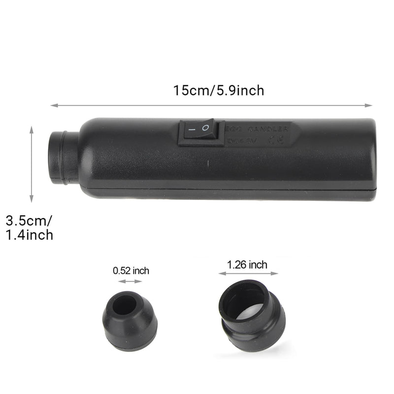 [Australia - AusPower] - Milltrip LED Egg Candler Tester - Mini Light Tester for Chicken/Duck/Bird Egg Fertility Testing & Hatching Monitoring, Ideal for Farmers, Schools, Science Projects 
