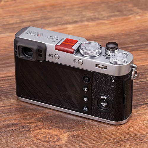 VKO Wood Camera Hot Shoe Cover Protector Cap Compatible with Fuji Red