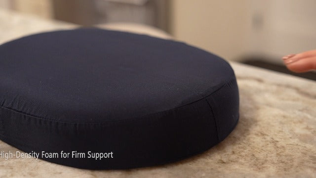 DMI Seat Cushion Donut Pillow and Chair Pillow for Tailbone Pain Relief, Hemorrhoids, Prostate, Pregnancy, Post Natal, Pressure Relief and Surgery, 16 x 13 x 3, White 16 Inch (Pack of 1) Contoured
