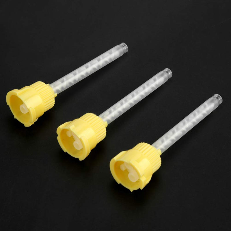 [Australia - AusPower] - ciciglow Dental Mixing Tips, 50pcs 70mm Disposable Dental Silicone Mixing Tip 4.2mm 1:1 