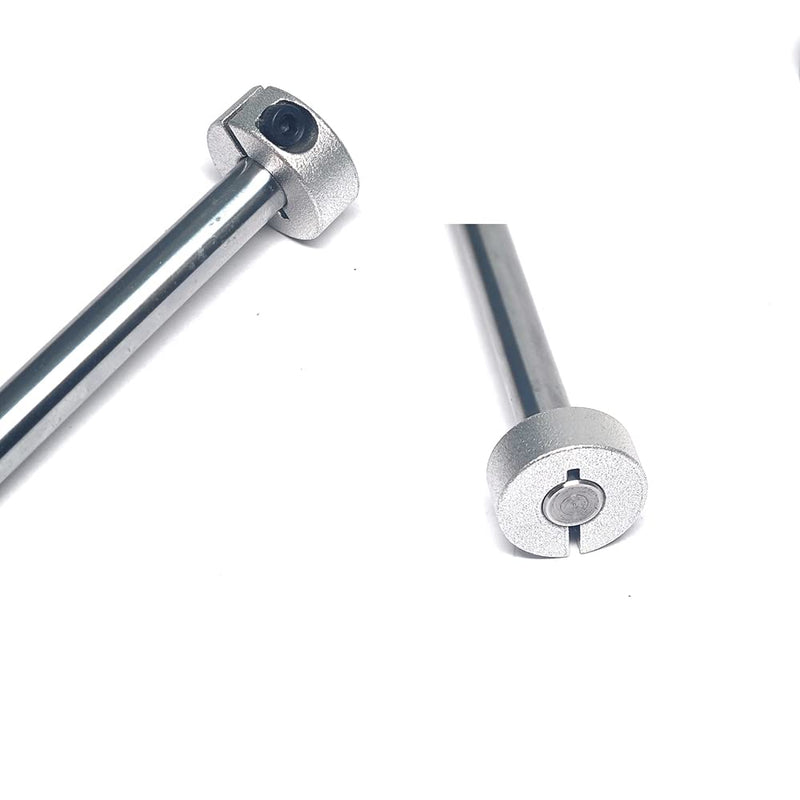 [Australia - AusPower] - Shaft Collar Open Aluminum Alloy Lock Axle Collar Clamp Set Screw for 8mm Linear Rod Shaft Guide,10PCS Open(8*20*8mm) 
