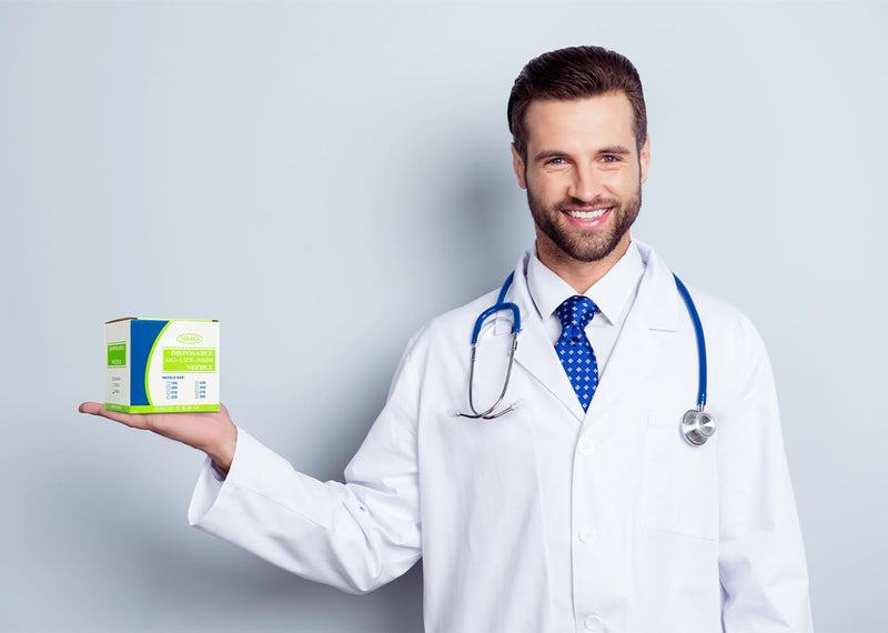[Australia - AusPower] - Disposable sterile needles 100Pack (25G-1IN) 25G-1IN 