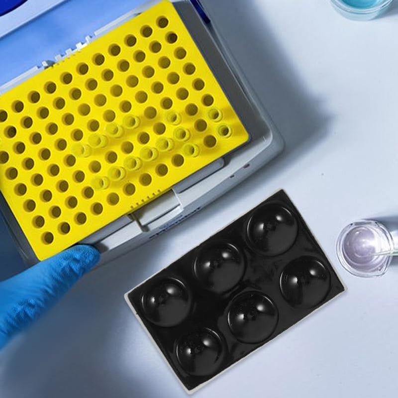 [Australia - AusPower] - OUNONA Porcelain Ceramic Reaction Plate Set 3Pcs Spot Plates for Laboratory Use High Temperature Resistant Corrosion Proof Accurate Testing 