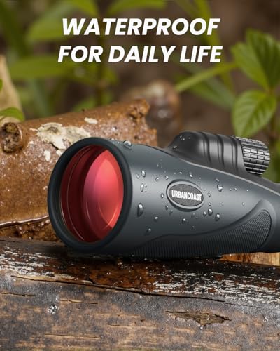 15x54 Monoculars for Adults High Powered, Compact Waterproof Telescope Lighthouse Gray 15 x