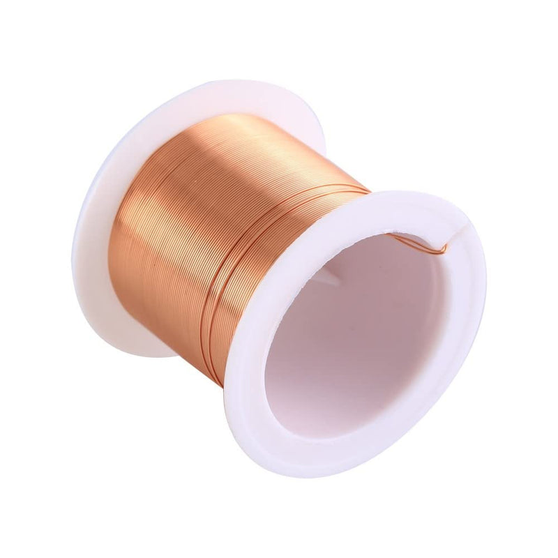 [Australia - AusPower] - 15m Copper Wire, 0.4mm Enamelled Magnet Wire Copper Inductance Coil for Transformers Inductors 