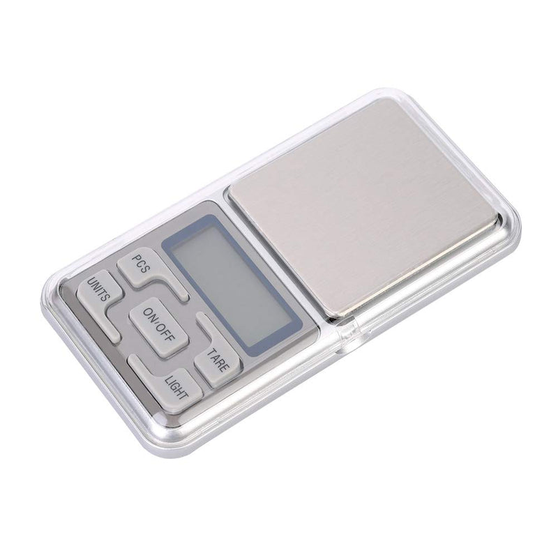 [Australia - AusPower] - Digital Jewelry Scale, Mini Electronic Jewelry Carat Scale Laboratory Balance Gold Silver Diamond Stone Calibration Weight Measuring Tool for Weighing Precious Gems 
