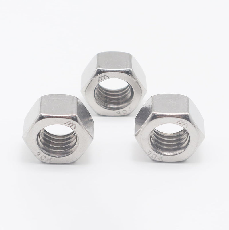 [Australia - AusPower] - Metric M14 Hex Nuts, M14-2.0mm Stainless Steel Standard Metric Coarse Thread Hardware Nuts; 10pcs M14 x 2.0 (10pcs) 