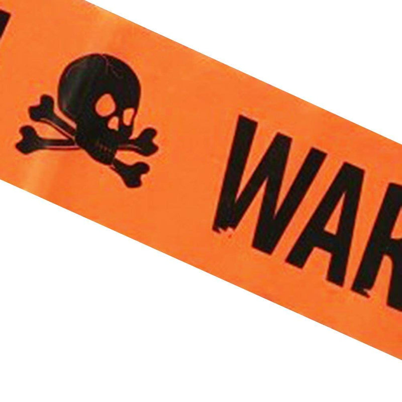 BinaryABC Halloween Caution Tapes,Halloween Warning Tape,Halloween Party Haunted House Props,6M