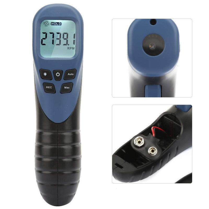 [Australia - AusPower] - TL900 Digital Tachometer Meter,Non Contact RPM Tachometer Speed Gauge Tester 