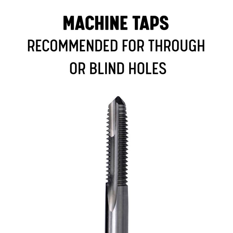 Drill America 3/4"-10 High Speed Steel Left Hand Spiral Point 3 Flute Tap, DWT Series DWTG3/4-10LH Spiral Point Tap, Left Hand