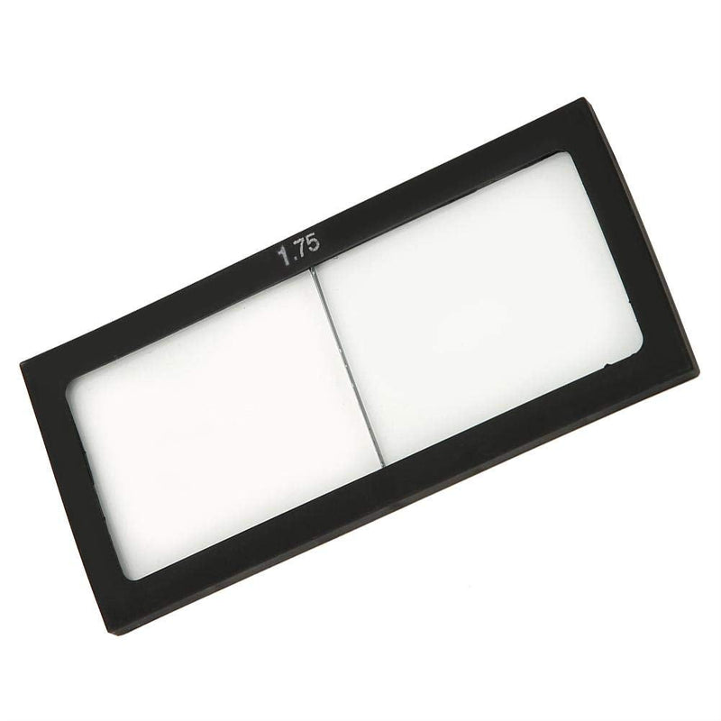 Fafeicy 1.75 Diopter Welding Glass Magnifying Glass Lens for Welding Helmet 5cm x 4cm 3mm Thickness with Eye Protection