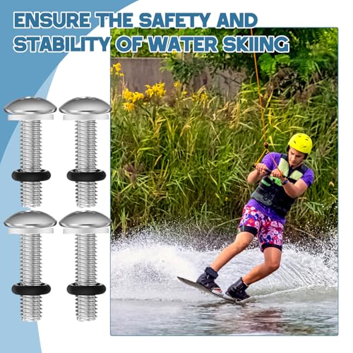 Weysat wakeboard binding thumb screw hardware kit with two sets of screws