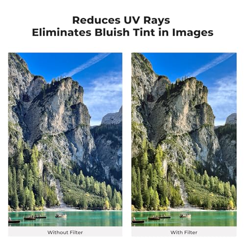K&F CONCEPT 49mm MC UV Protection Lens Filter with 24-Layer Multi-Coated
