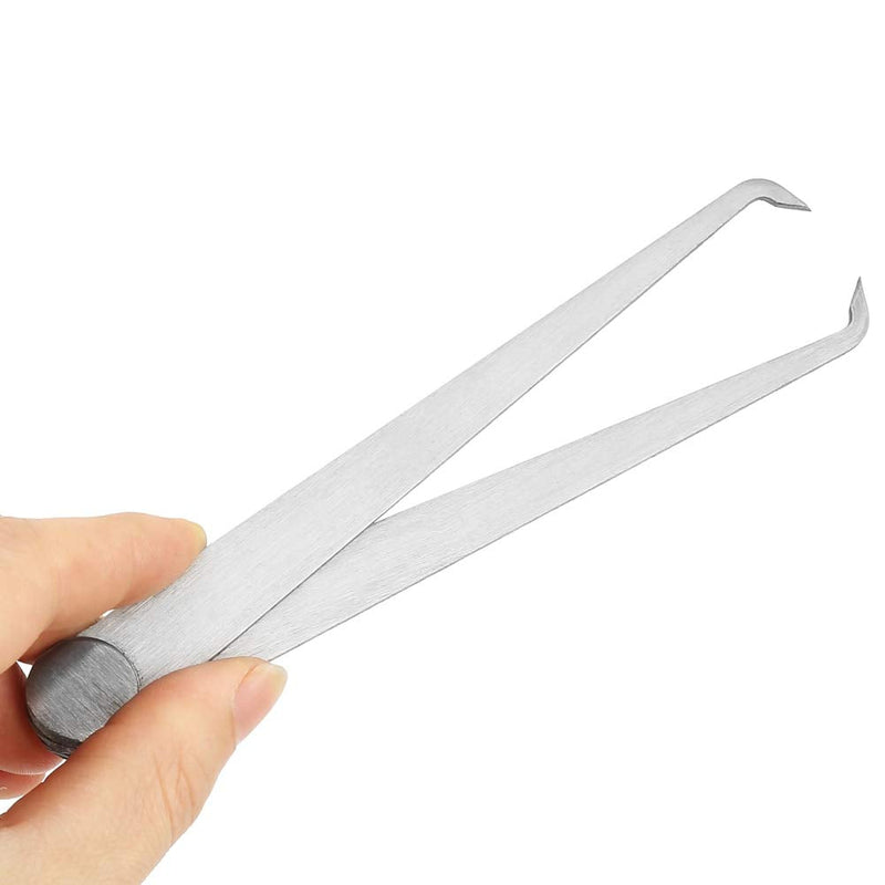 [Australia - AusPower] - Calipers Outside and Inner Button Set, Calipers Measuring Tool, 2 Pieces 6 Inch Machine Stainless Steel Connection Outside Inner Caliper Measuring Tool Set 