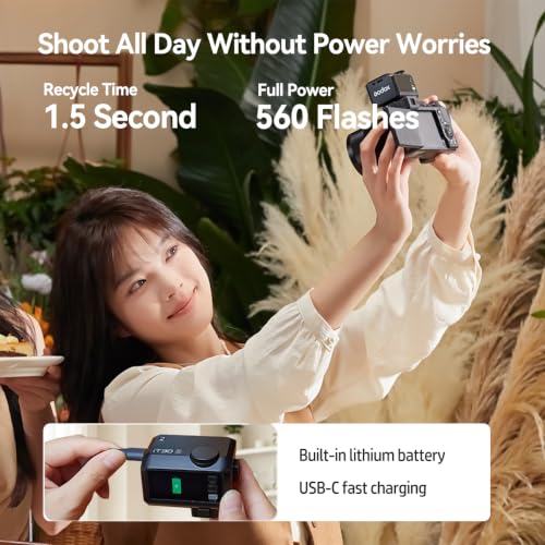 Godox iT30Pro S Mini Camera TTL Flash for Sony ZV-E10 A7CII A7M4 A6700 A7R5 IT30pro for Sony