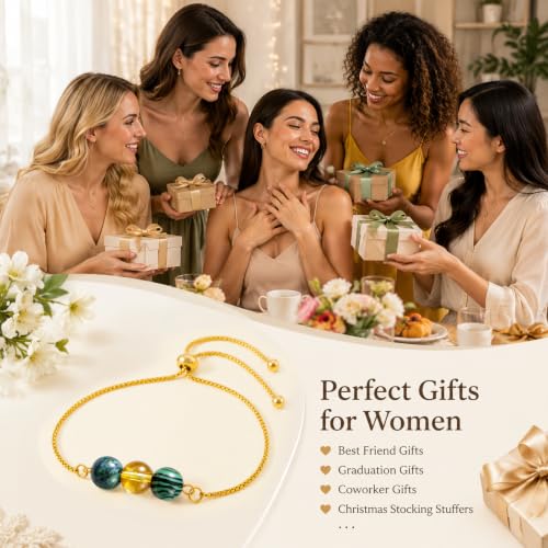 Crystal Bead Bracelet Boss Lady Gifts for Women Boss Appreciation Gifts