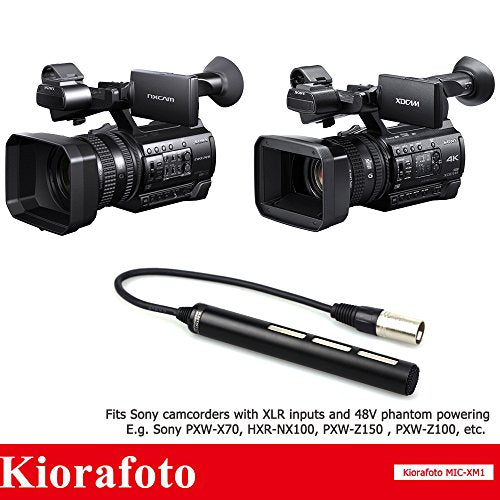 Kiorafoto Camera Camcorder Microphone Replaces Sony Microphone ECM-XM1