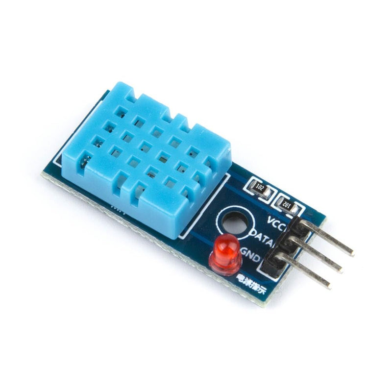[Australia - AusPower] - SHILLEHTEK DHT11 Temperature and Humidity Sensor Module with LED & Cable - Temperature Humidity Measurement for Arduino, Raspberry Pi, ESP32 and Other Microcontrollers, Electronic Practice DIY 