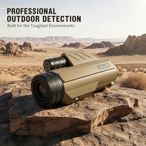 12x32 Monocular Telescope,Compact Waterproof Fogproof for Bird Watching 12x32 Desert color