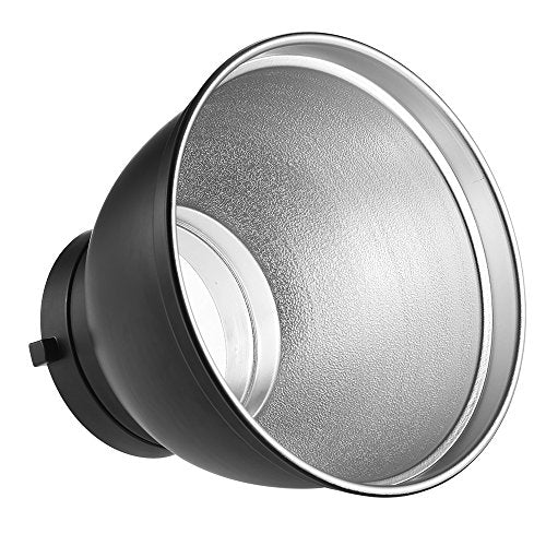 Andoer 7" Standard Reflector Diffuser Lamp Shade Dish with 60° Honeycomb Grid for Bowens Mount Studio Strobe Flash Light Speedlite (Without Soft Cloth)