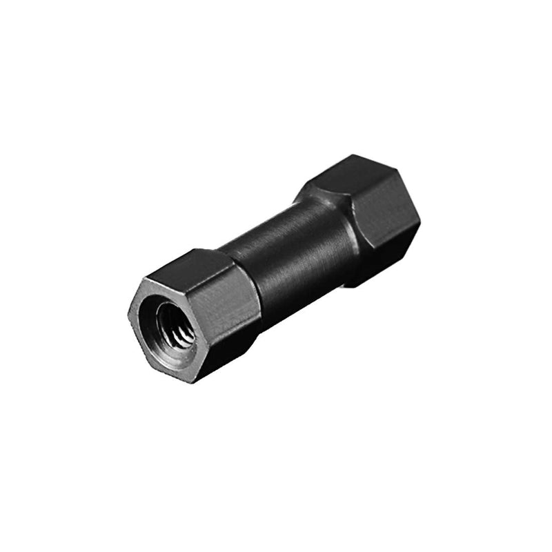 [Australia - AusPower] - uxcell Hex Aluminum Standoff Spacer Column M3x15mm,for RC Airplane,FPV Quadcopter,CNC,Black,10pcs 15mm Black 