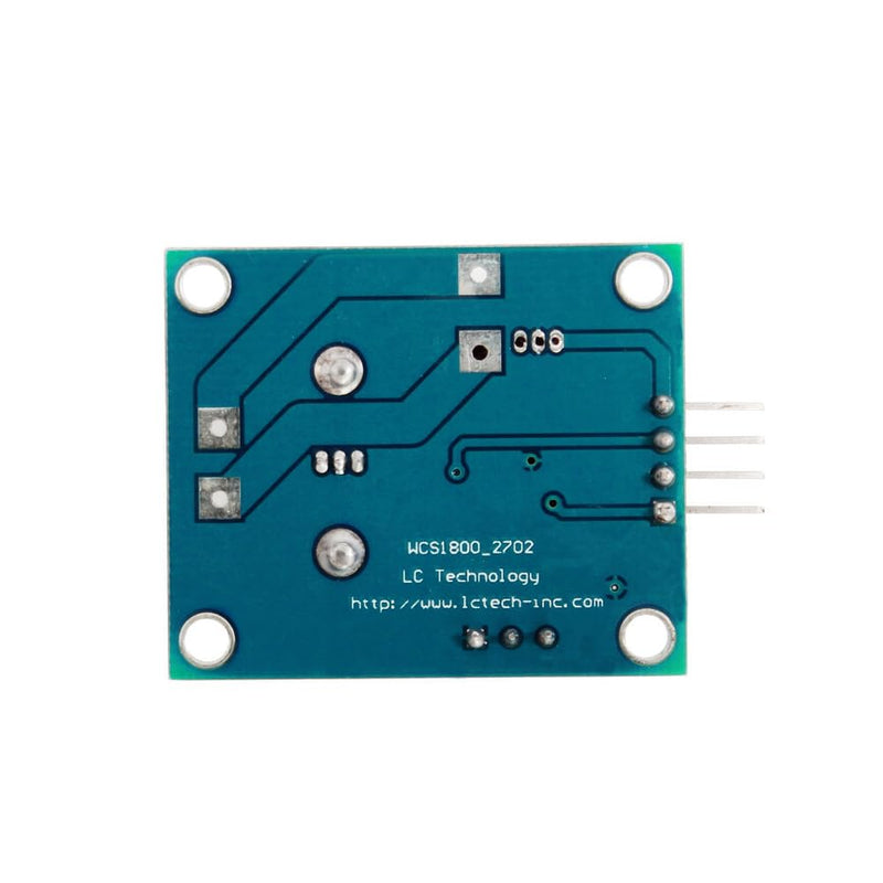 Hall Power Sensor Reverberation Sensor DC 5V 35A Short Circuit Overcurrent Protection Detector WCS1800 Suitable for Current Detection