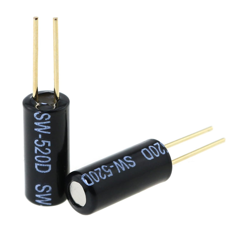 [Australia - AusPower] - 20PCS Ball Tilt Sensor Ball Tilt Wobble Position Switch Metal Ball Tilt Vibration Switch Suitable for Medical Electronic and Automotive Audio and Automatic Control System 