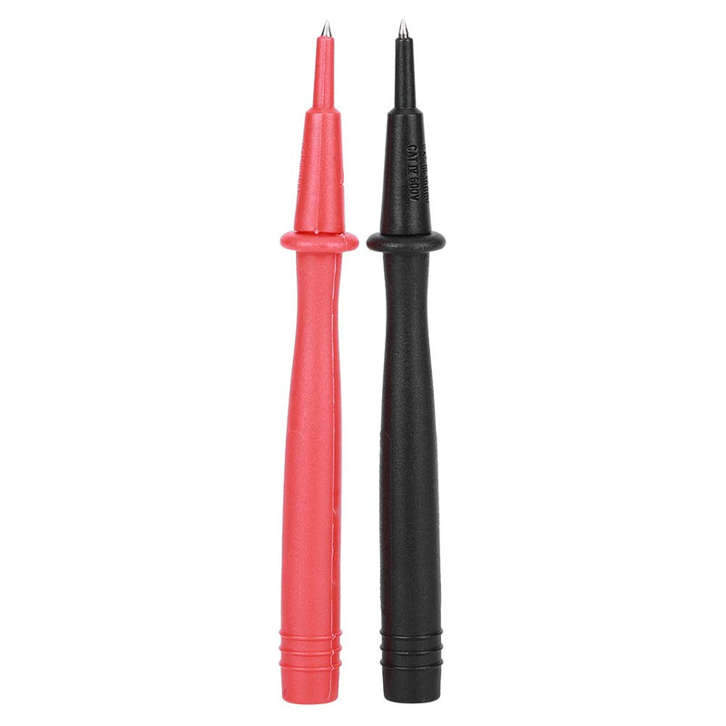 [Australia - AusPower] - Shipenophy Multimeter Probe, Soft Voltmeter Accessory Copper End 2PCs Plated with 2mm Needle for Banana Socket Tester for Industry for Multimeter Test Leads 