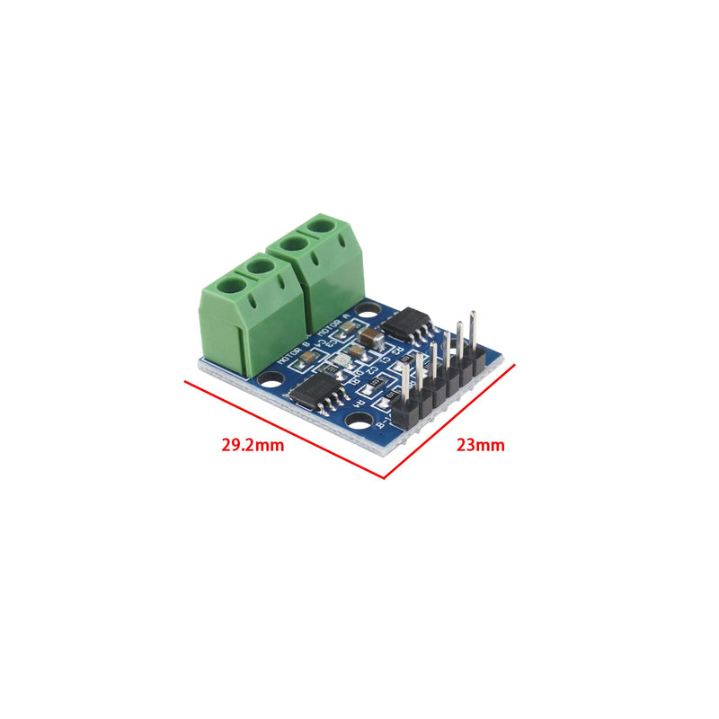 The Lord of the Tools Pack of 5 L9110S Motor Driver Module H-Bridge Dual DC Motor Step Module Motor Driver Controller Board Dual Channel Motor Driver Module