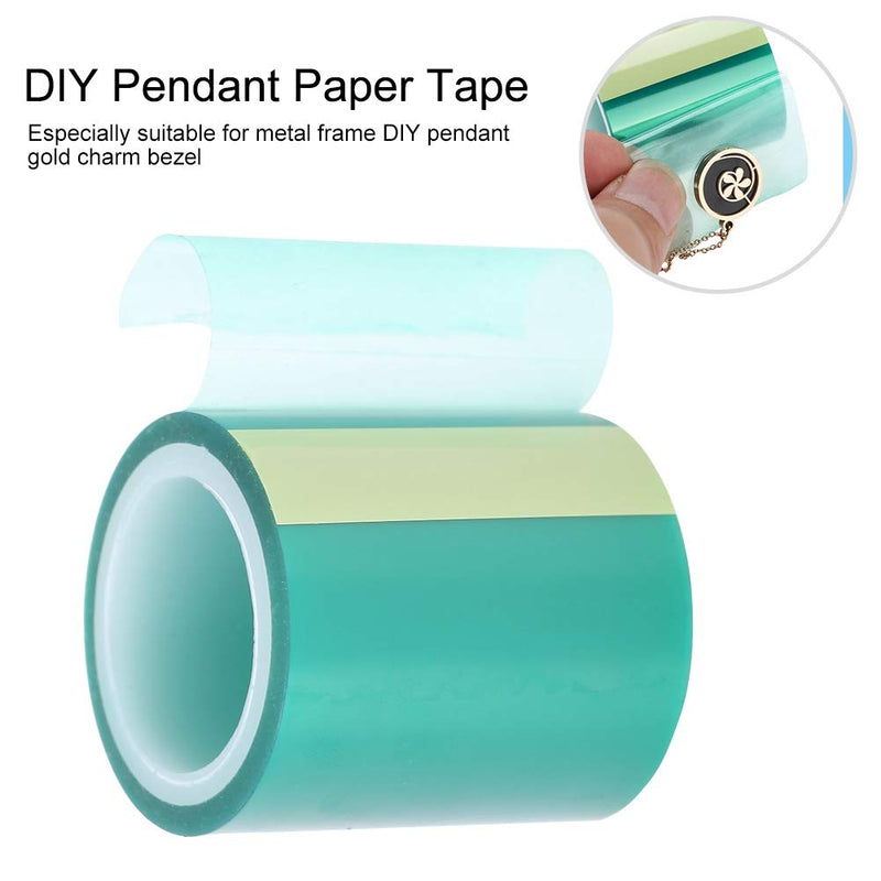 Paper Tape, Portable DIY Pendant UV Resin Seamless Craft Paper Tape for Jewelry Metal Frame Tools Making Metal Craft