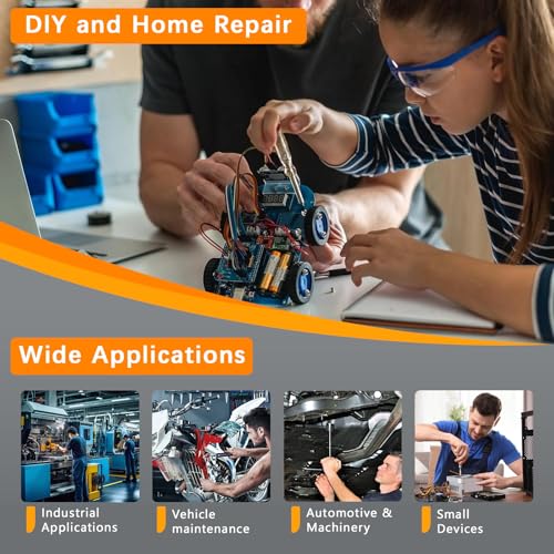 AvrestYPT 584-piece stainless steel metric screw and bolt assortment kit with M2–M5 round screws, nuts, and hardware