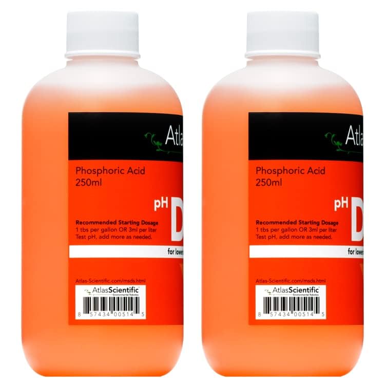 [Australia - AusPower] - Atlas Scientific pH Down Two Pack 250ml (16oz Total) 