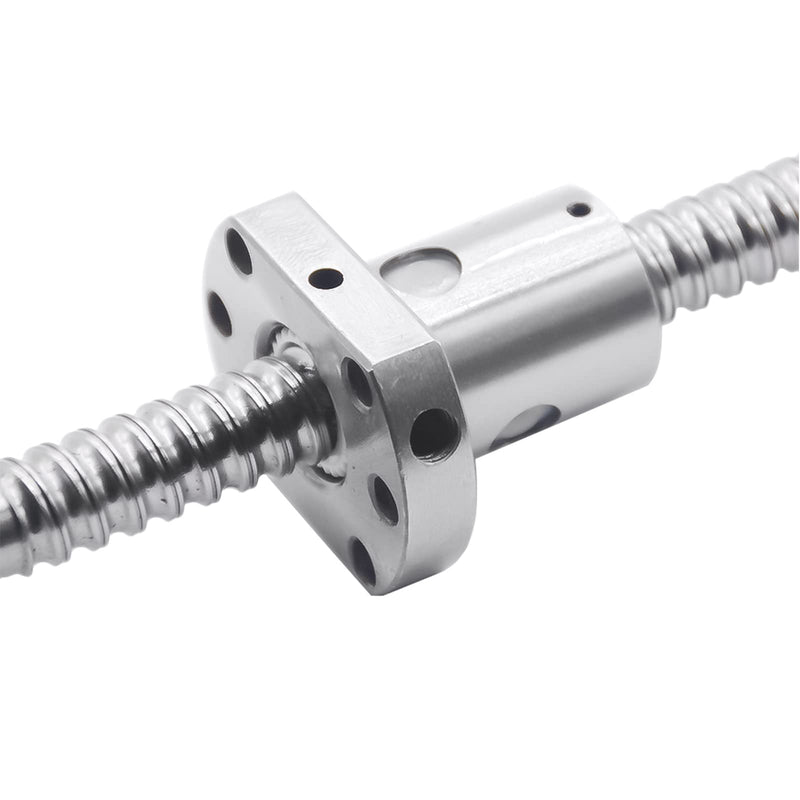 [Australia - AusPower] - 12mm Ball Screw SFU1204 RM1204 with Nut (End Processing),Length 19.68 inch / 500mm,Precision Part for CNC Machine 