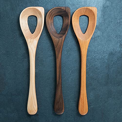 Handmade Risotto Spoon - Made from Solid Maple - Italian Rice Spoon Maple Wood