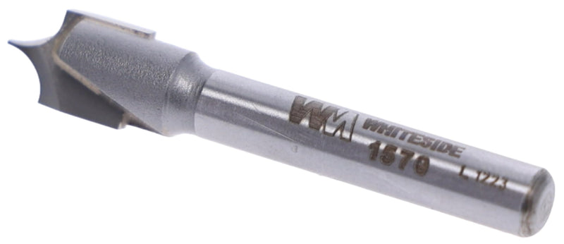 Whiteside Router Bits 1570 Point Cutting Round Over Bit with 3/16-Inch Radius 3/8-Inch Cutting Diameter and 3/8-Inch Cutting Length